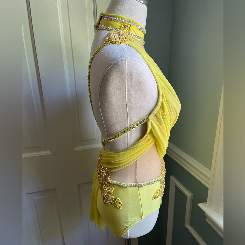 Costume - Custom Made Lyrical / Contemporary Dance - EXTREMELY RARE to find NEW! - Picture 12 of 13